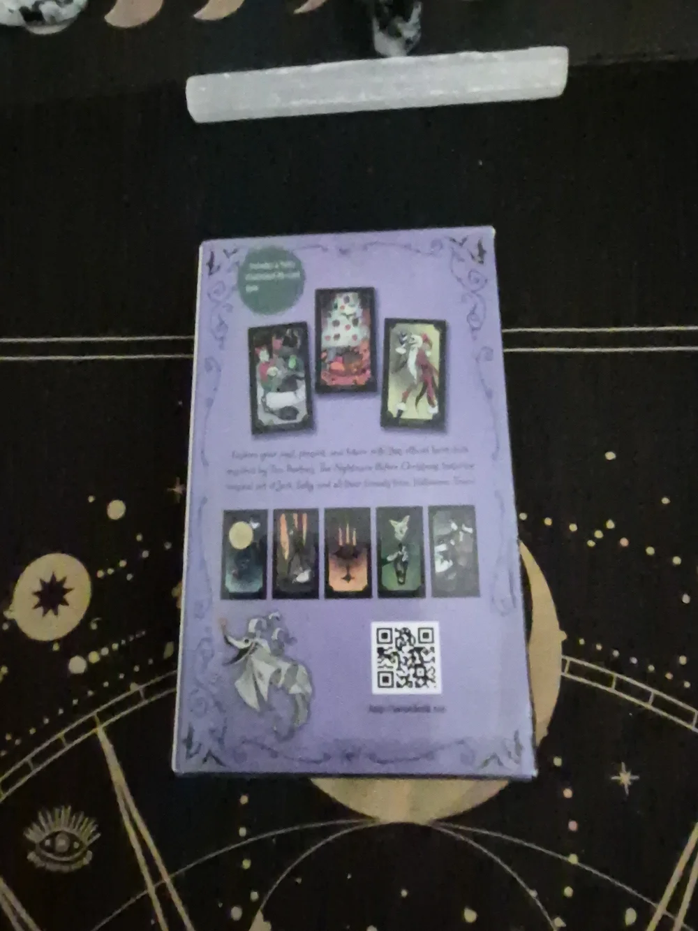The Nightmare Before Christmas Tarot Deck - Black